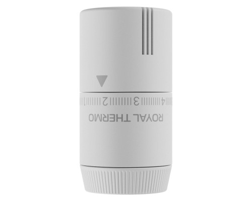 Термоголовка жидкостная Royal Thermo Design М30х1,5 (белый soft touch)