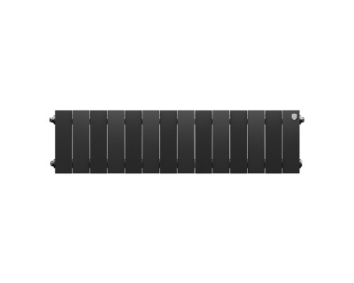 Радиатор биметаллический Royal Thermo PianoForte 200 Чёрный- 14 секц.