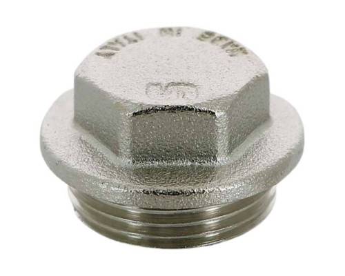 Заглушка Uni-Fitt H 1", никелированная Заглушка Uni-Fitt H 1", никелированная