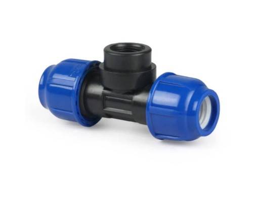 Тройник компрессионный ВР d 25x3/4" PN16, РТП Тройник компрессионный ВР d 25x3/4" PN16, РТП