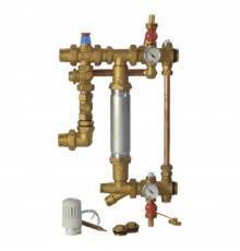 Узел смесительный Giacomini 1" без насоса, R557RY043
