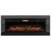 Каминокомплект: Очаг Royal Thermo Aurora RTFP/P-AR60LS, портал Moderno 60, графит