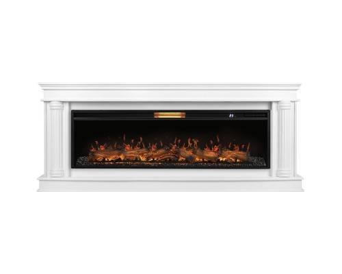 Каминокомплект: Очаг Royal Thermo Aurora RTFP/P-AR60LS, портал Olympia 60, белый Каминокомплект: Очаг Royal Thermo Aurora RTFP/P-AR60LS, портал Olympia 60, белый