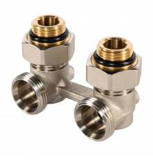 Узел нижнего подключения Royal Thermo угловой 1/2"х3/4"EK RTE 07.00002А