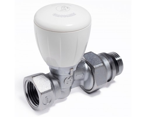 Клапан термостатический Giacomini прямой микрометрический НР 1/2" x 16, R432X033