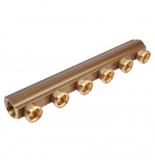 Коллектор Giacomini с отводами НР 3/4" x 3/4"E /4, R551SY084