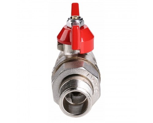 Кран шар. Valtec VT.227.N.06 BASE ВН 1" с американкой бабочка