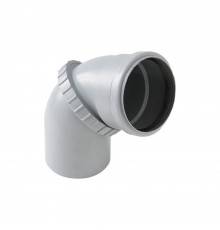 Отвод VALFEX 110 поворотный PP-H для внут. канал. (30), 23100110