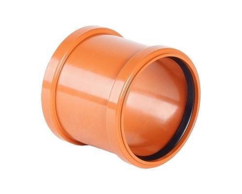 Муфта ремонтная ХЕМКОР НПВХ (PVC-U) 110 SN4
