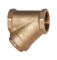 Фильтр сетчатый Giacomini Y-образный латунь Ду 25 Ру30 G1" ВР, R74AY105