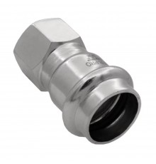 Соединитель VIEIR прямой нерж. сталь с вн.р. 22×3/4" VER-PRO (60/5)