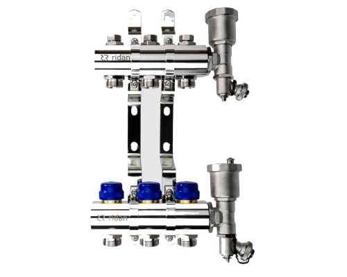 Комплект коллекторов РИДАН FHF-4R set коллектор+кроншт+торц.секц
