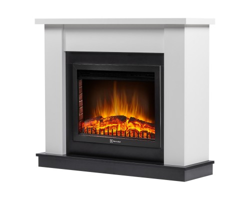 Каминокомплект Firelight: Очаг EFP/P-2720RLS N, портал Canto 25 белый Каминокомплект Firelight: Очаг EFP/P-2720RLS N, портал Canto 25 белый