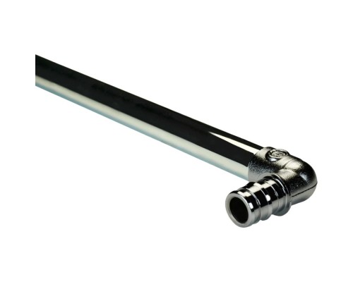 Угольник Giacomini GX с хромированной трубкой 20x15 750мм, GX128X074