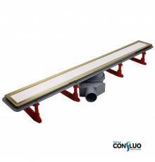 Лоток душевой PESTAN Confluo Premium Line 750 White Glass Gold