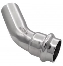 Уголок VIEIR 45 град. нерж. сталь 22а×22 VER-PRO (50/5)