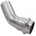Уголок VIEIR 45 град. нерж. сталь 22а×22 VER-PRO (50/5)