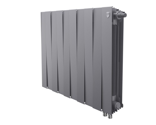 Радиатор биметаллический Royal Thermo PianoForte 500 Серебристый VR80 - 12 секц.