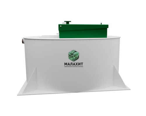 Септик АОС МАЛАХИТ GEO 6 ПР (высота 1300, врезка 320)