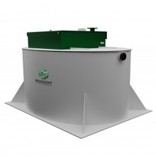 Септик АОС МАЛАХИТ GEO 6 ПР (высота 1500, врезка 520)