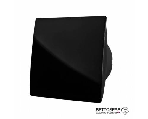 Вентилятор PESTAN BETTOSERB с обратным клапаном, черный пластик, арт. 110150BP Вентилятор PESTAN BETTOSERB с обратным клапаном, черный пластик, арт. 110150BP