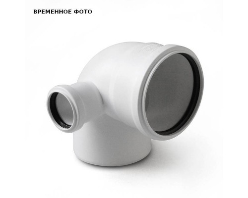 Отвод с выходом левый Pro Aqua Stilte Белый 110x50/87,5