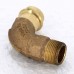 Угол пресс-Н бронза Sanpress VIEGA 22x3/4"