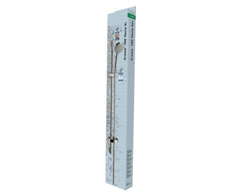 Душевой гарнитур HansGrohe HG Croma 100 Vario со штангой 90 см и мыльницей хром