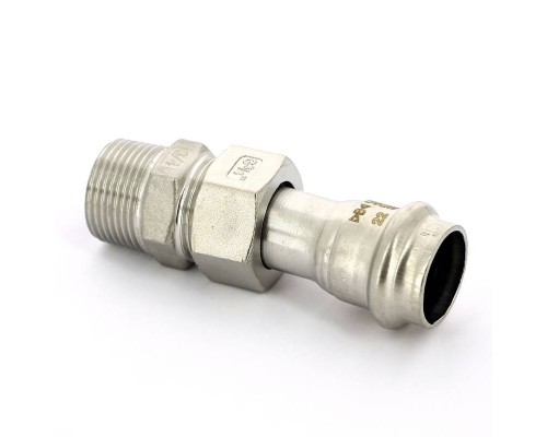 Муфта разборная Н-пресс IBP 22 x 3/4" нерж.сталь