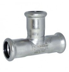 Тройник нерж AISI316L Дн42 Ру16 пресс Inoxpres RM 182042000