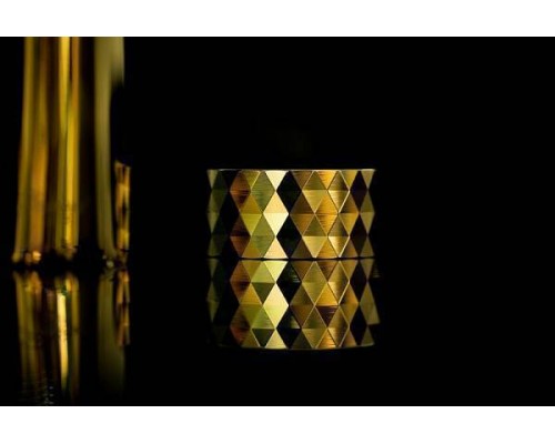 Boheme Venturo Смеситель врезной на 3 отв., ручка Diamond, цвет: золото глянцевое 150-G-DIAMOND