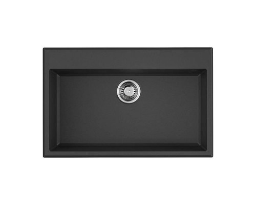 Omoikiri Tedori 79-BL Кухонная мойка Tetogranit 79x51 см, цвет: черный 4993948