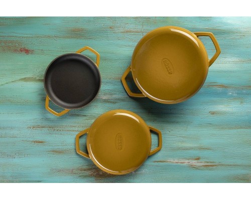 Глубокая кастрюля HS Y DT 28 YELLOW