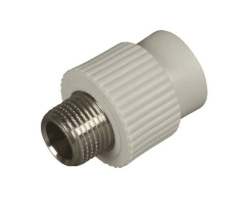Муфта PP-R сер комб Дн20х1/2" НР VALFEX 10130020Г