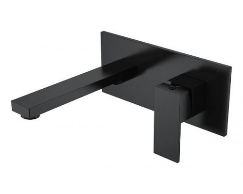Boheme Qubic Смеситель для раковины на стену 23x19,1x10h см, цвет: black 475-B Boheme Qubic Смеситель для раковины на стену 23x19,1x10h см, цвет: black 475-B
