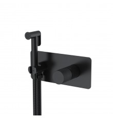 Boheme Stick Spirale Гигиенический душ со смесителем и встраиваемой частью, цвет: black 127-BB.4
