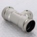 Тройник пресс нержавеющая сталь Sanpress Inox VIEGA 42х35х42