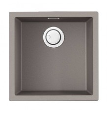 Omoikiri Yamakawa 45-U/I-GR Кухонная мойка Artceramic 45,6x45,6 см, цвет: leningrad grey 4993778