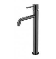 Boheme Uno Смеситель для раковины высокий, цвет: shine gun metall 462-SGM