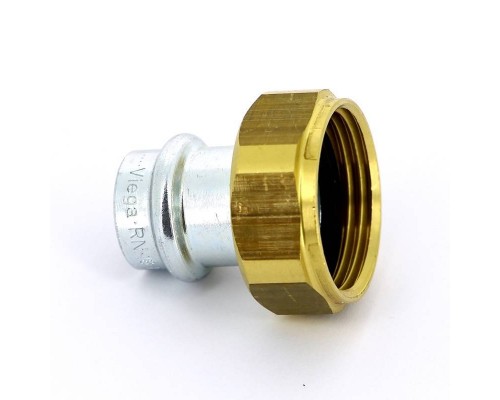 Муфта пресс-В оцинкованная сталь Prestabo VIEGA 18 x 1" с SC-Contur Муфта пресс-В оцинкованная сталь Prestabo VIEGA 18 x 1" с SC-Contur