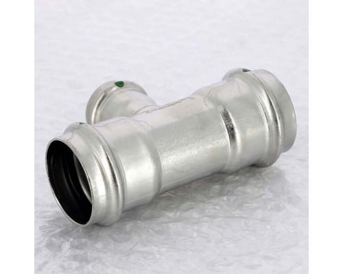 Тройник пресс нержавеющая сталь Sanpress Inox VIEGA 42х28х42 Тройник пресс нержавеющая сталь Sanpress Inox VIEGA 42х28х42