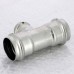 Тройник пресс нержавеющая сталь Sanpress Inox VIEGA 42х28х42