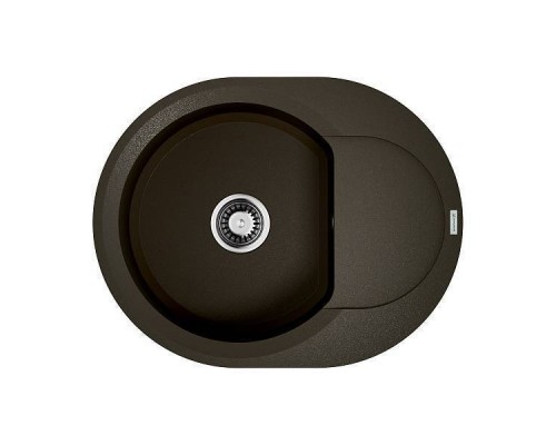 Omoikiri Sakaime 60E-DC Кухонная мойка Tetogranit 60x47 см, цвет: темный шоколад 4993205