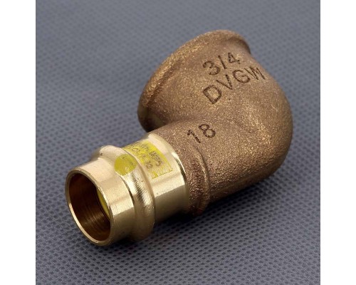 Угол пресс-В бронза Profipress G VIEGA 18х3/4"