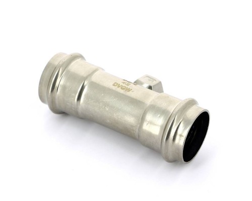 Тройник В-пресс IBP 42 x 1/2" x 42 нерж.сталь Тройник В-пресс IBP 42 x 1/2" x 42 нерж.сталь