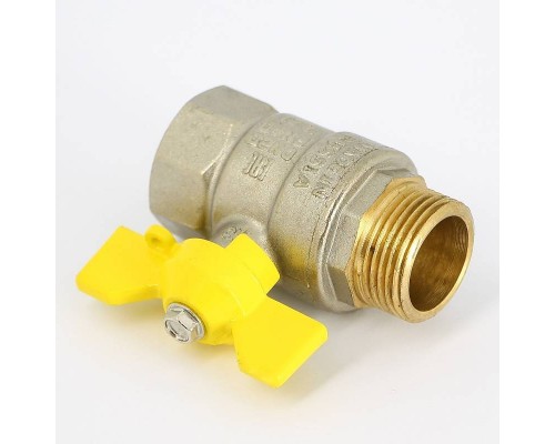 Кран газовый Pride LD НВ 3/4" полнопроходной бабочка