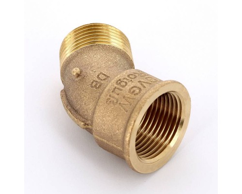 Угол НВ 45 град. бронза VIEGA 1"