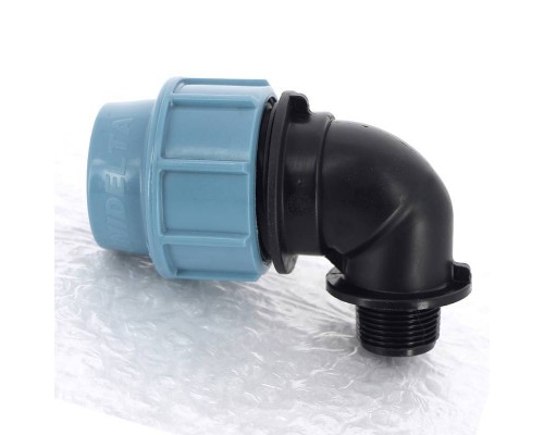 Угол обжим-Н для труб ПНД UNIDELTA 32x3/4" Угол обжим-Н для труб ПНД UNIDELTA 32x3/4"