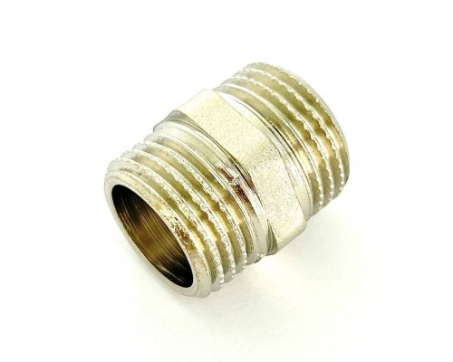 Ниппель LD 1/2" никелированный
