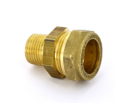 Муфта обжим-Н TIEMME 22х1/2" коническая резьба Муфта обжим-Н TIEMME 22х1/2" коническая резьба